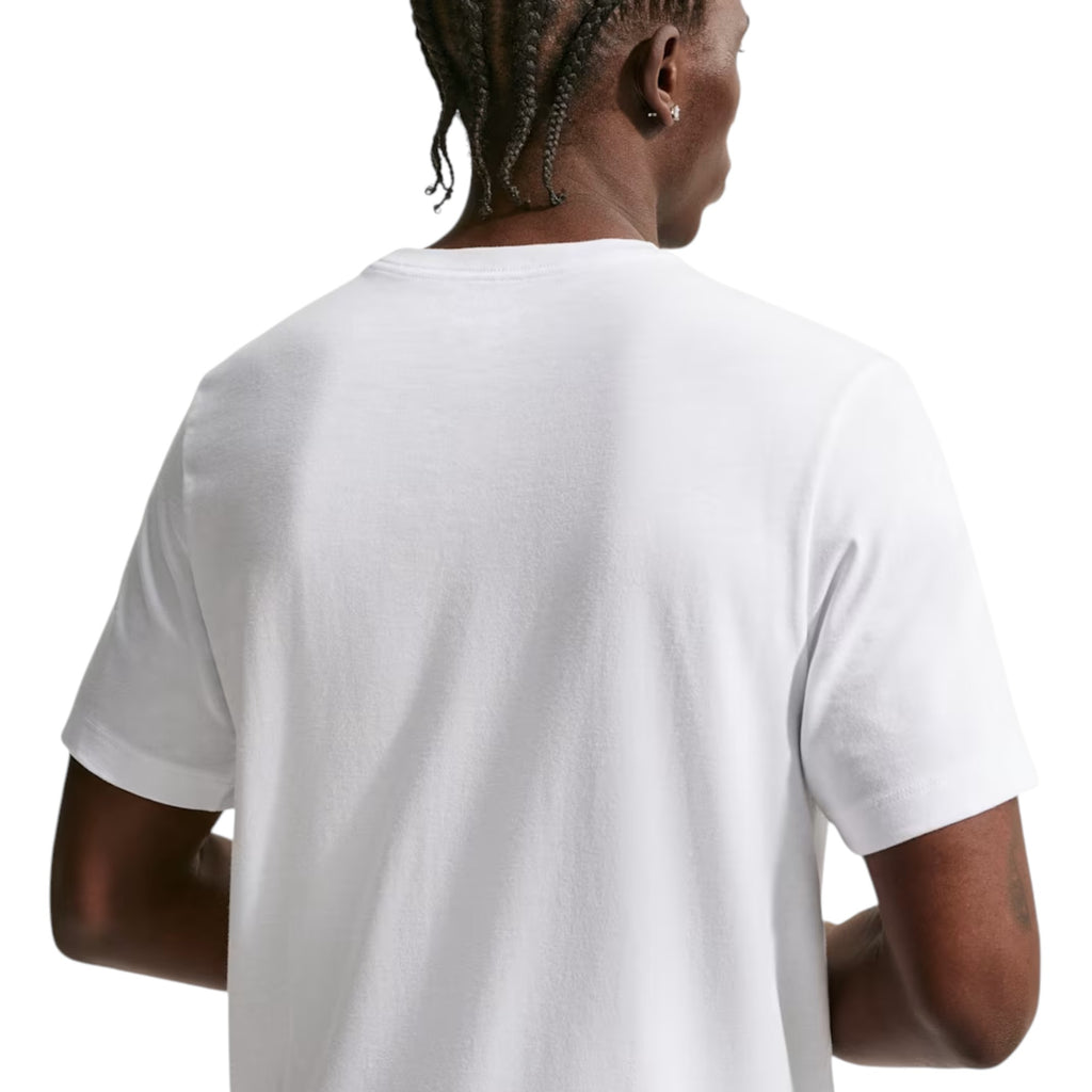 Nike Core Mens T Shirts Sportswear Club Swoosh Embroidered Futura Logo Tee