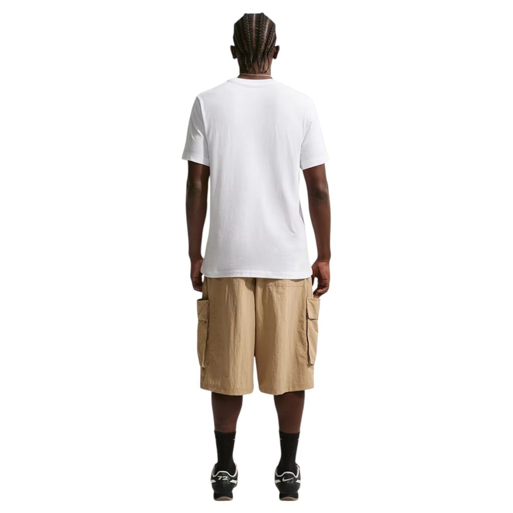 Nike Core Mens T Shirts Sportswear Club Swoosh Embroidered Futura Logo Tee
