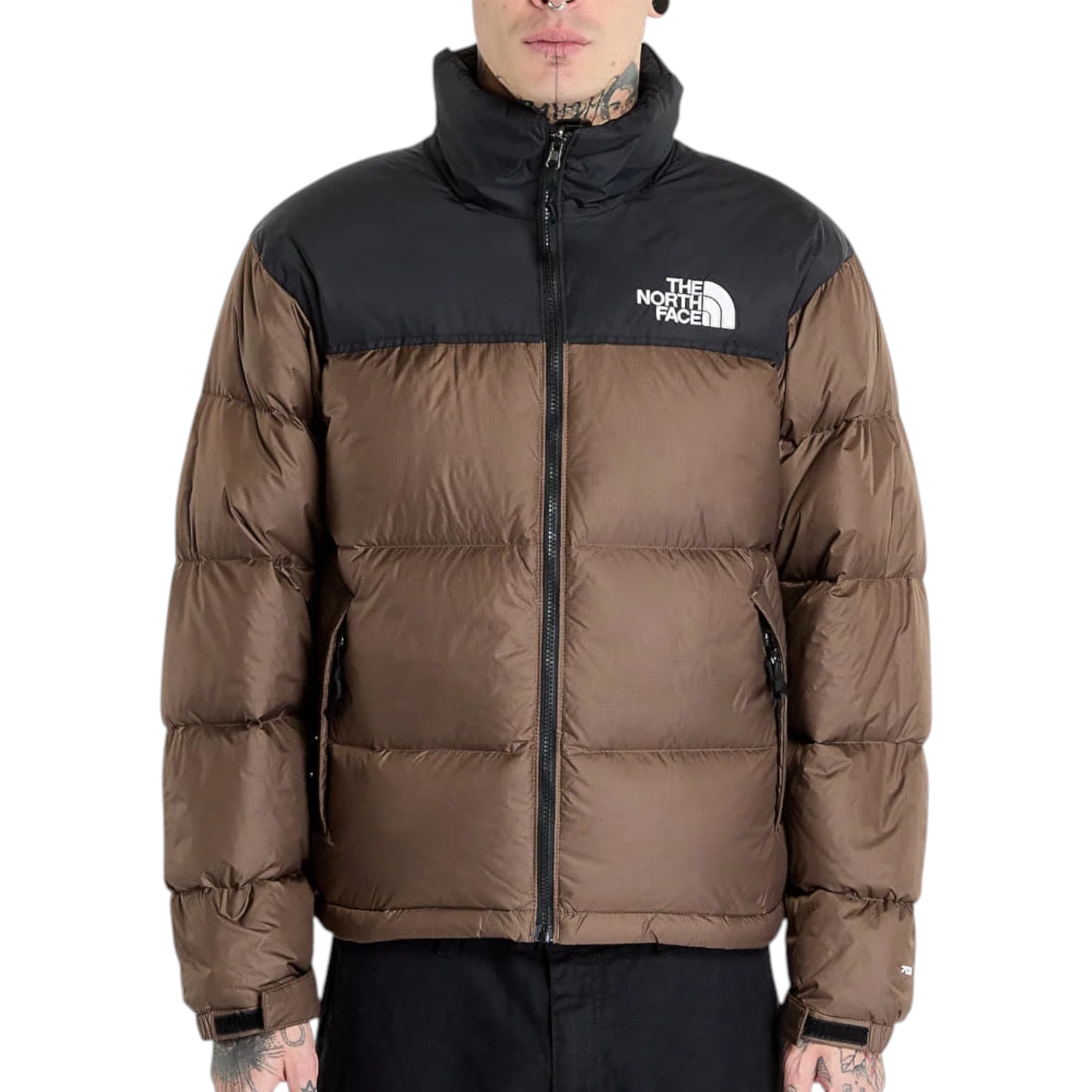 The North Face Jacket Mens 1996 Retro Nuptse Puffer Jacket Brown