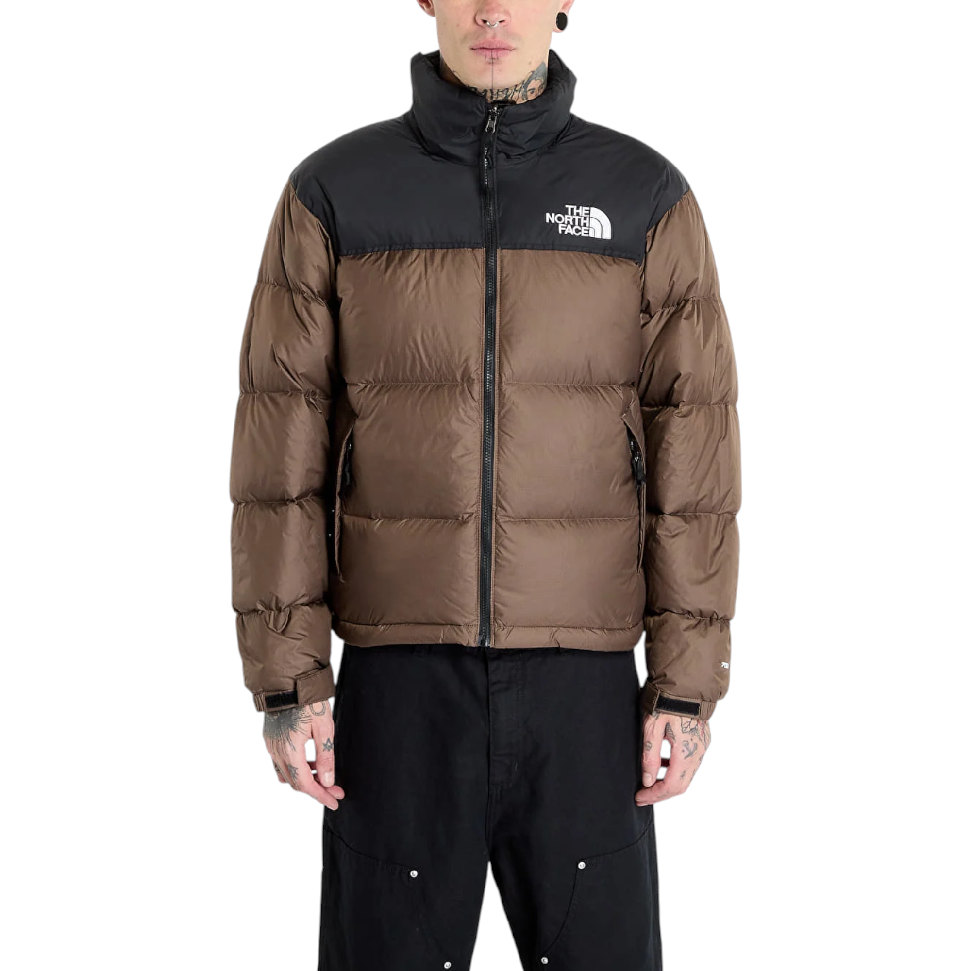 The North Face Jacket Mens 1996 Retro Nuptse Puffer Jacket Brown