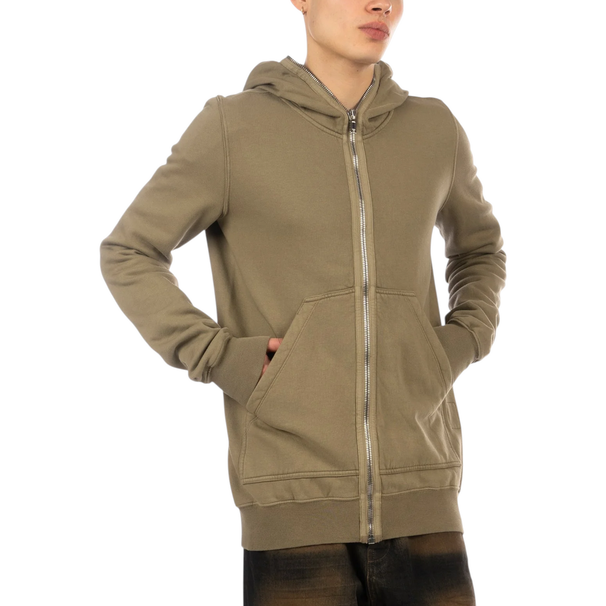 Rick Owens DRKSHDW Jumbo Gimp Hoodie Mens Full Zip Sportswear