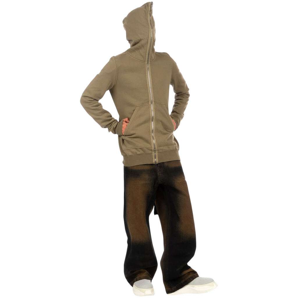 Rick Owens DRKSHDW Jumbo Gimp Hoodie Mens Full Zip Sportswear
