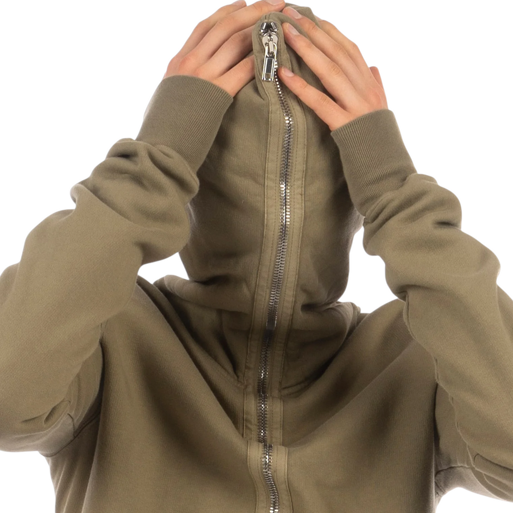 Rick Owens DRKSHDW Jumbo Gimp Hoodie Mens Full Zip Sportswear
