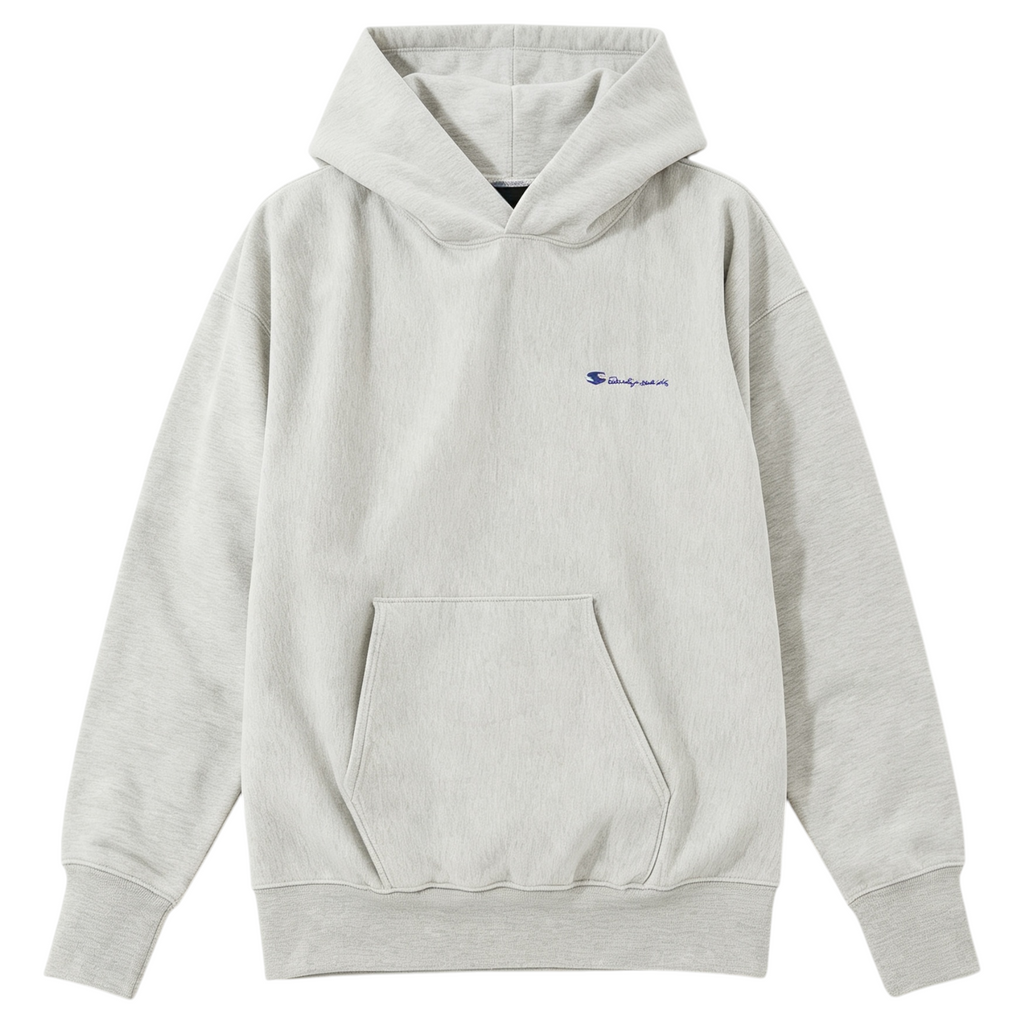 Saint Michael Logo Hoodie Mens Pullover Cotton Embroidered Winter