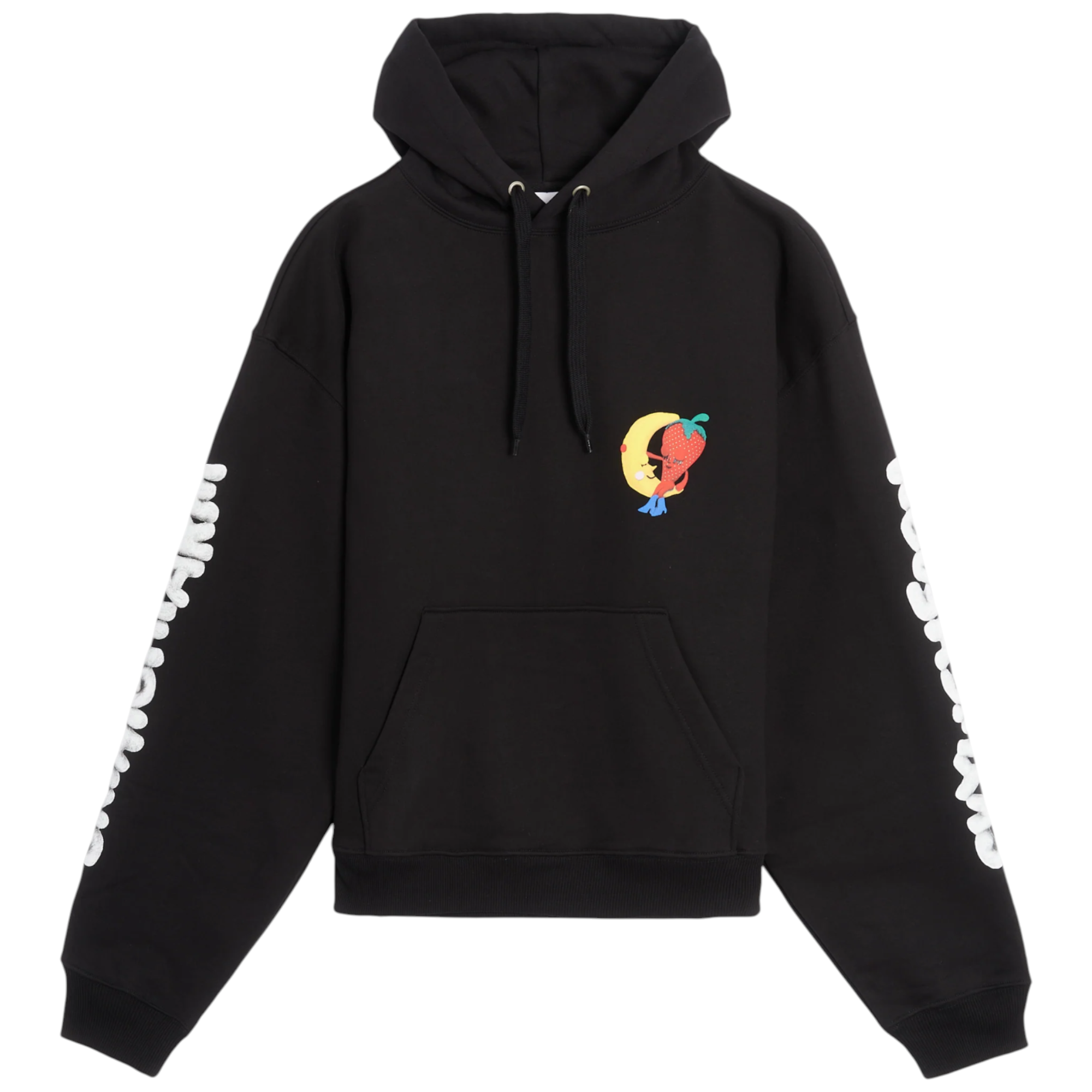 Sky High Farm Mens Hoodie Perennial Shana Logo Graphic Print Pullover Hoodie