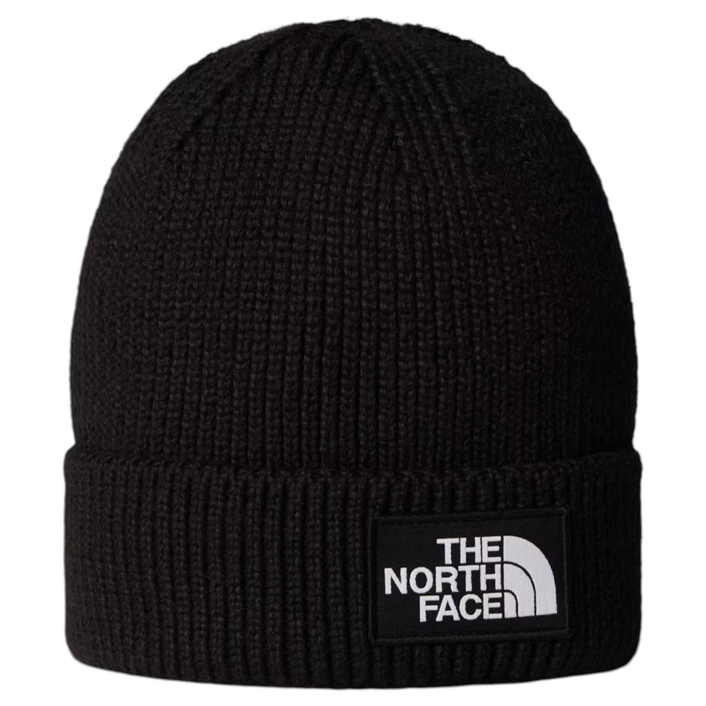 The Nort Face Hat Logo Box Cuffed Beanie Hat Unisex