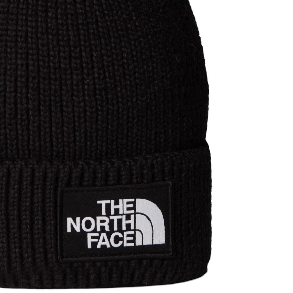 The Nort Face Hat Logo Box Cuffed Beanie Hat Unisex