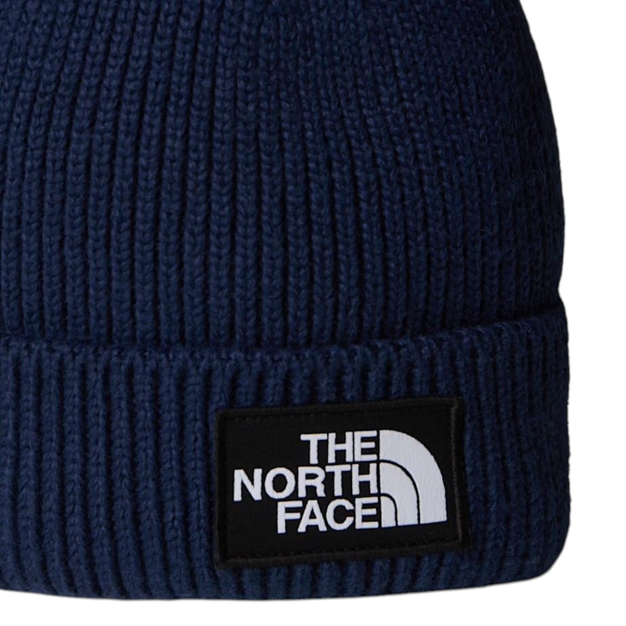 The Nort Face Hat Logo Box Cuffed Beanie Hat Unisex