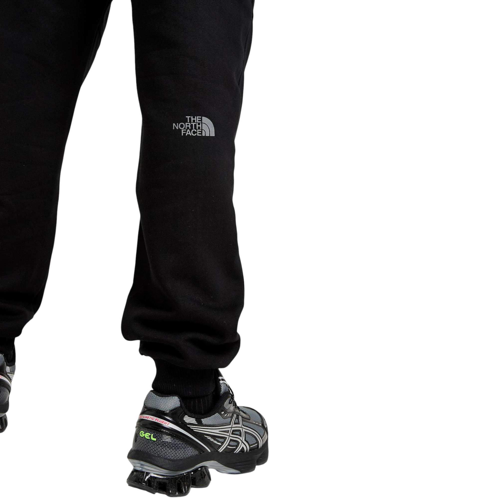 The North Face Mens Tracksuit M Outline Crew Sweatshirt Fleece Jogger Sportswear Black