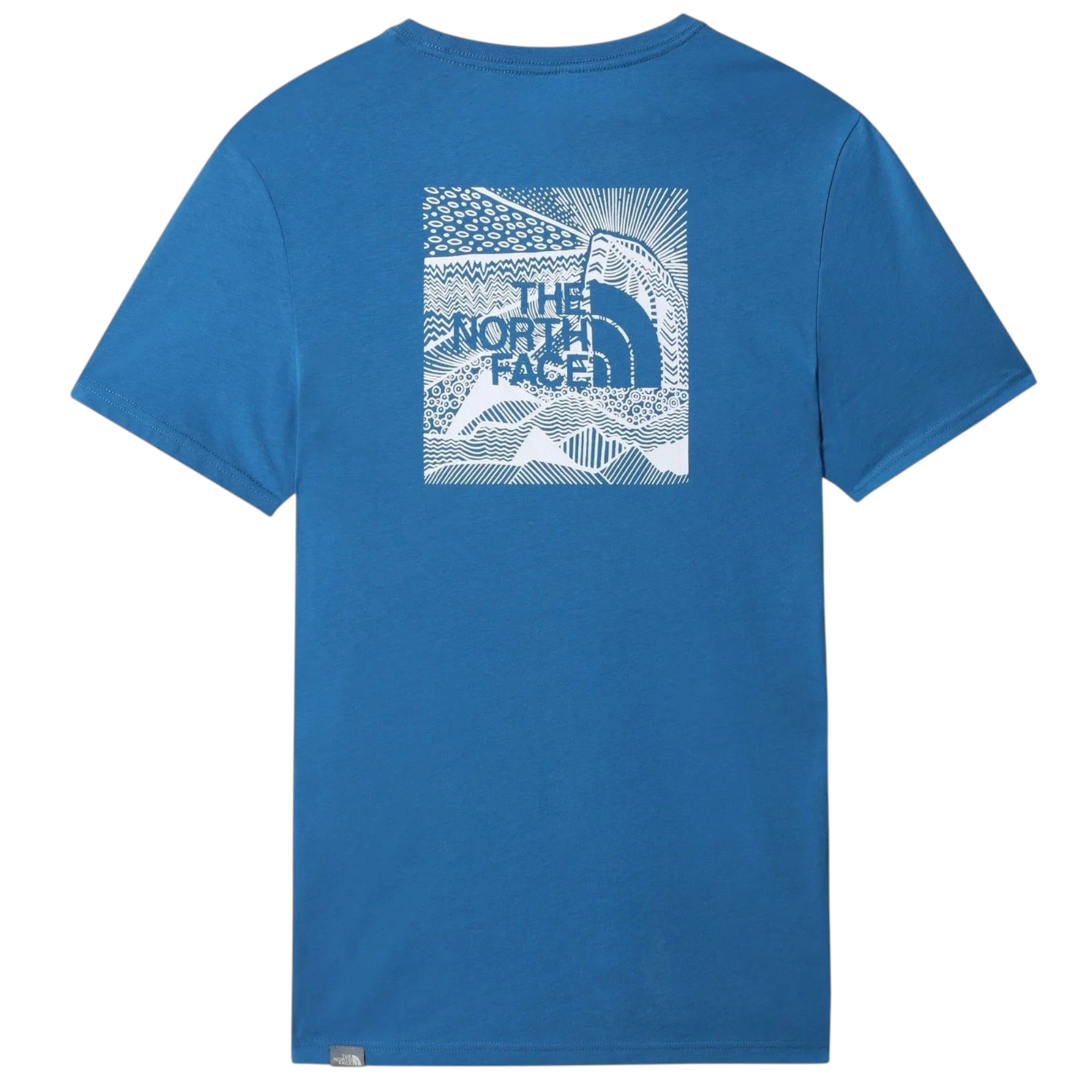 The North Face Mens T Shirts Box NSE Celebration Crew Neck Graphic Print Summer Tee