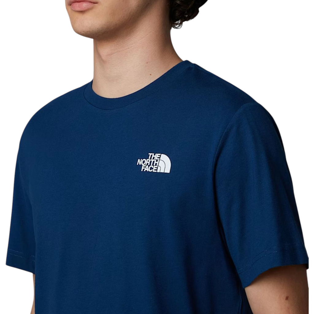 The North Face Mens T Shirts Box NSE Celebration Crew Neck Graphic Print Summer Tee