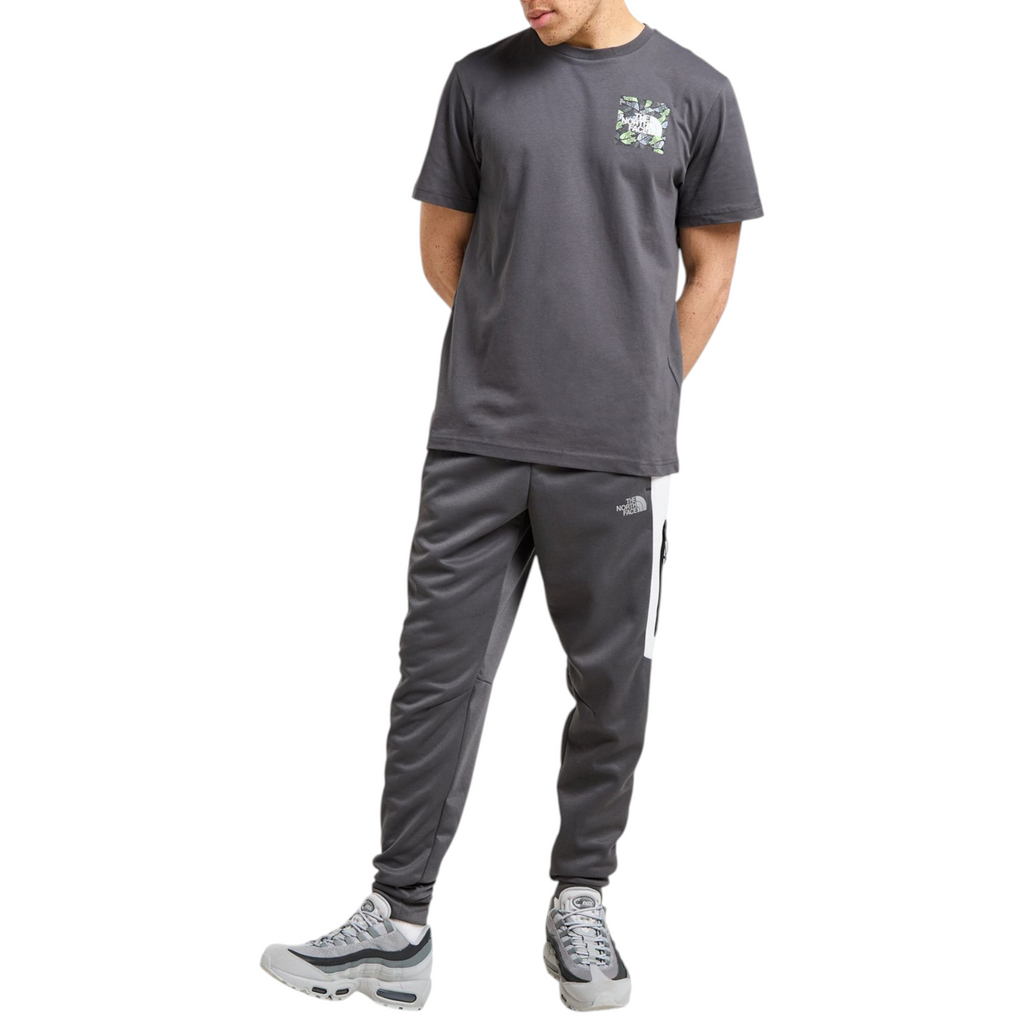 The North Face Mens T Shirts Box Exploration Crew Neck Graphic Print Cotton Tee