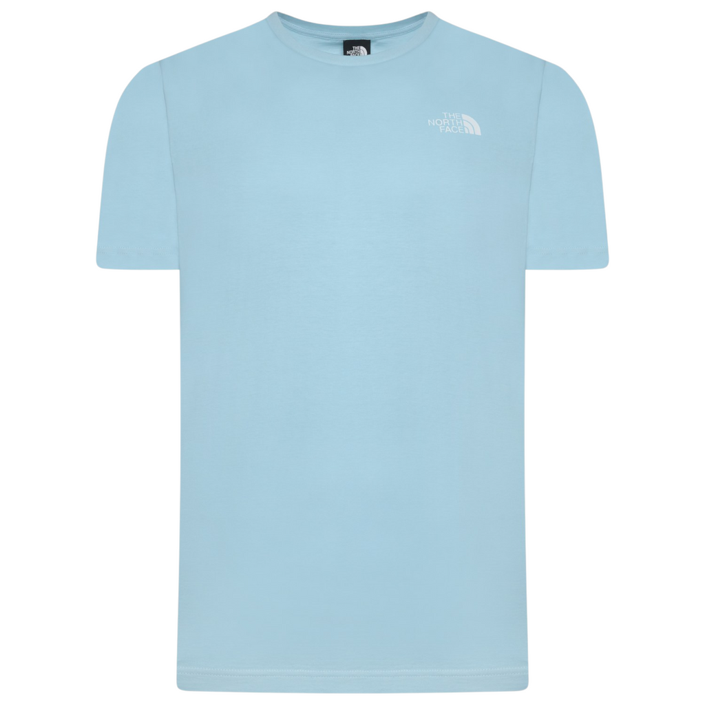 The North Face Mens T Shirts Box Exploration Crew Neck Graphic Print Summer Tee
