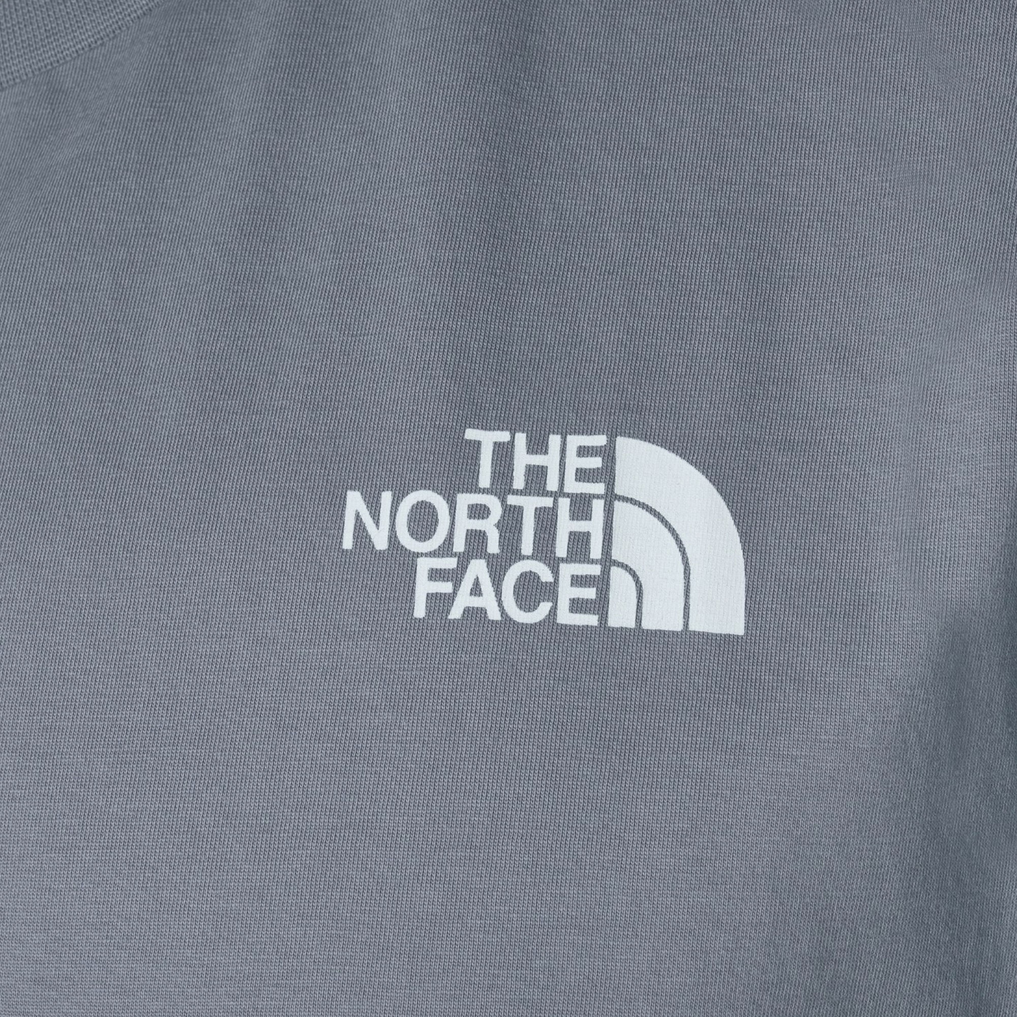The North Face Mens T Shirts Box Exploration Crew Neck Graphic Print Summer Tee