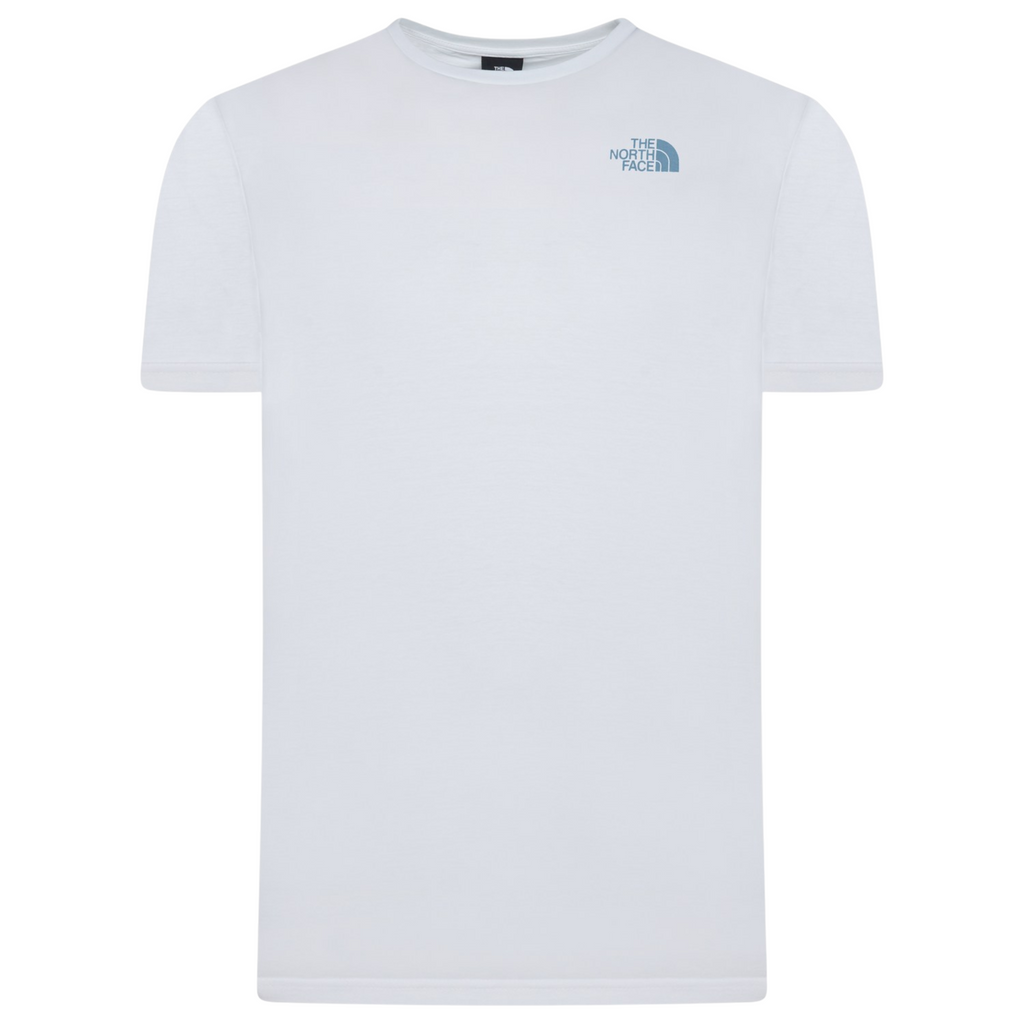 The North Face Mens T Shirts Box Exploration Crew Neck Graphic Print Summer Tee