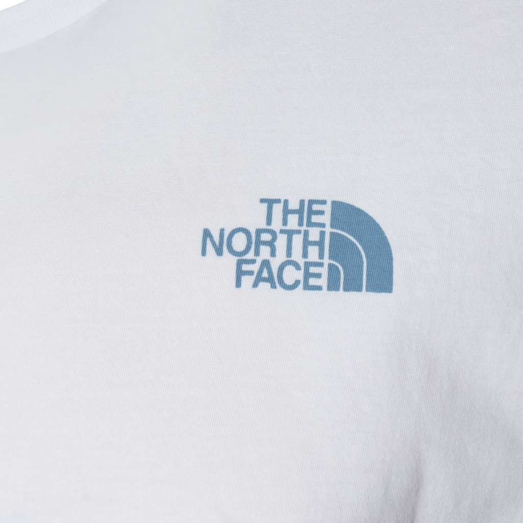 The North Face Mens T Shirts Box Exploration Crew Neck Graphic Print Summer Tee