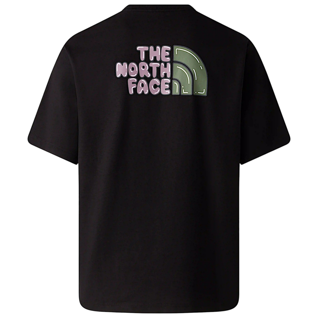 The North Face Mens T Shirts Bubble Logo Relaxed Fit Crew Neck Summer Tee