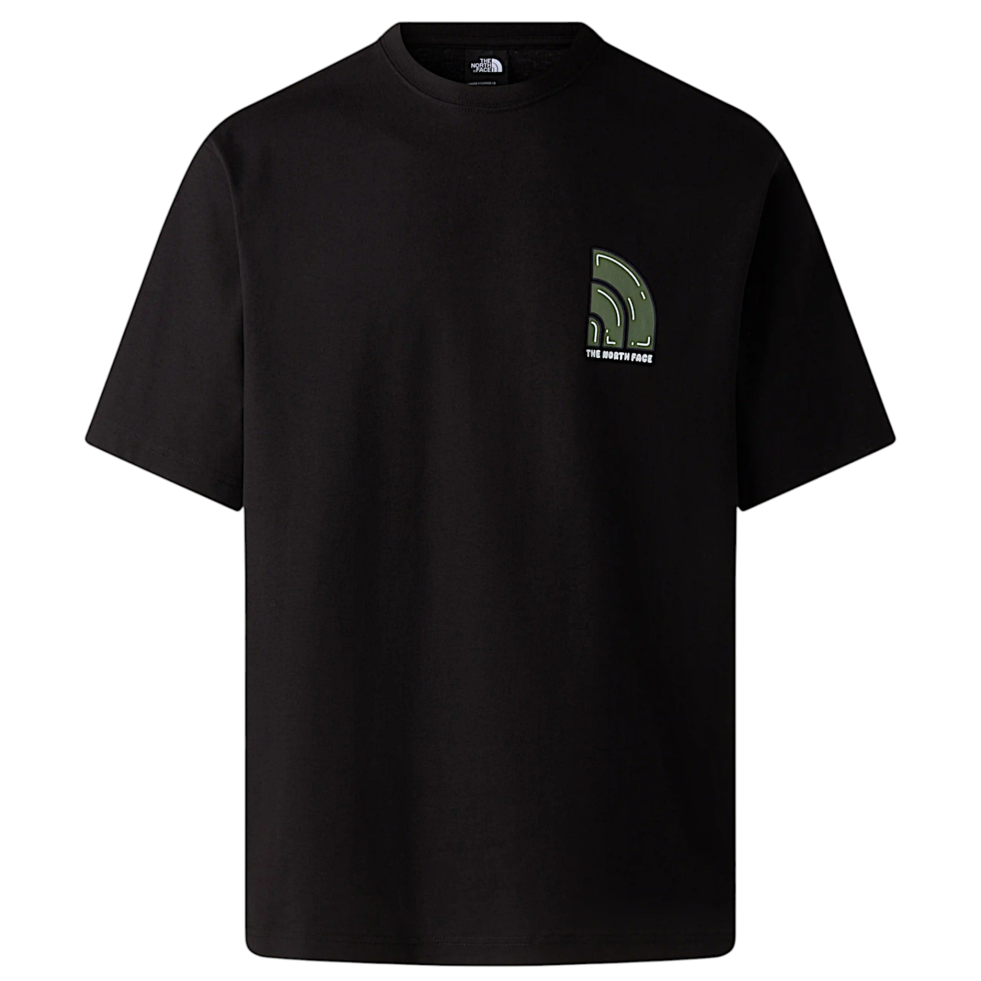 The North Face Mens T Shirts Bubble Logo Relaxed Fit Crew Neck Summer Tee