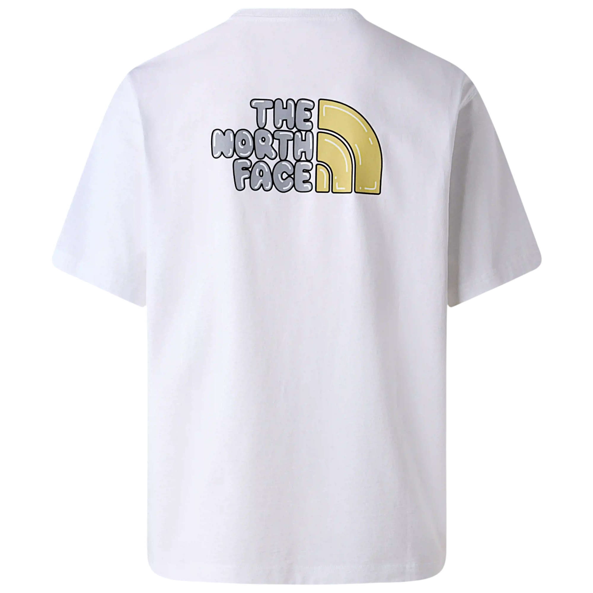 The North Face Mens T Shirts Bubble Logo Relaxed Fit Crew Neck Summer Tee
