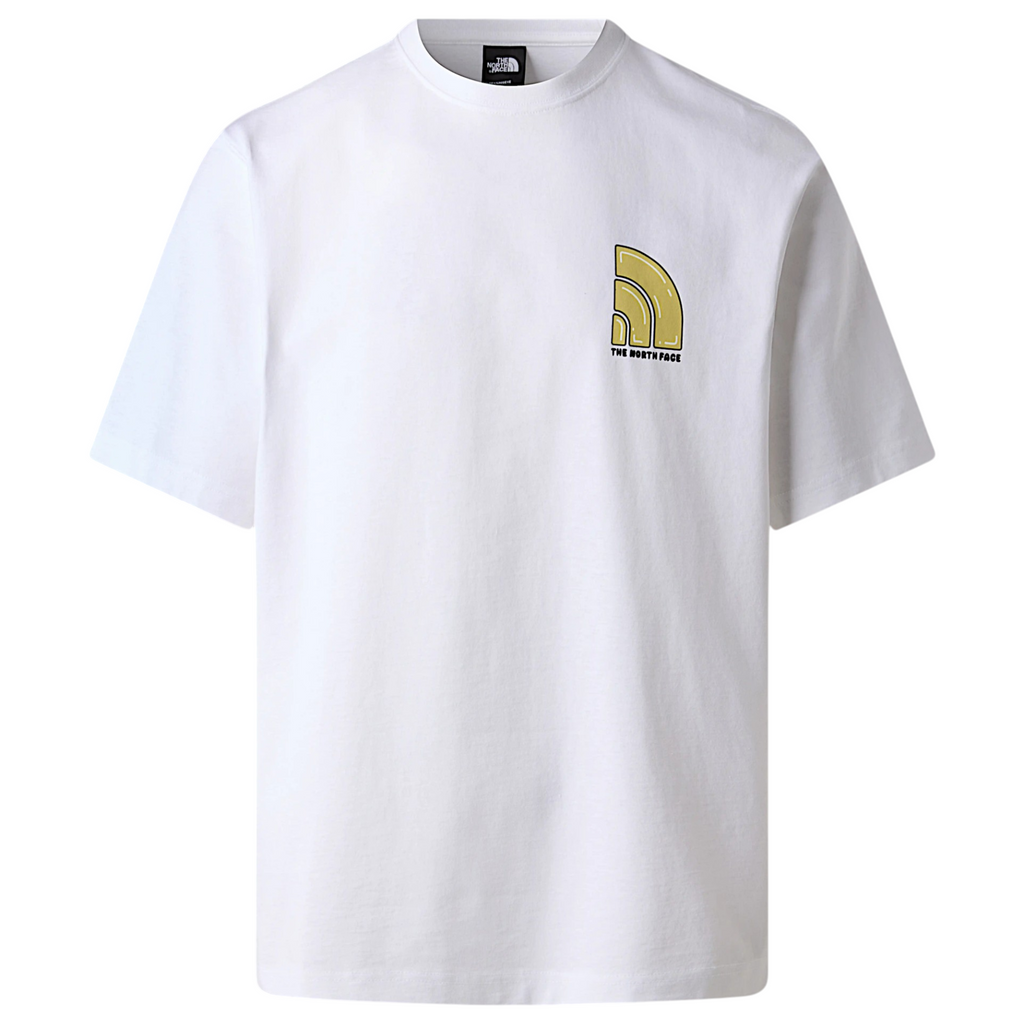 The North Face Mens T Shirts Bubble Logo Relaxed Fit Crew Neck Summer Tee