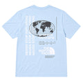 The North Face Mens T Shirts M Energy Globe Crew Neck Short Sleeve Cotton Tee