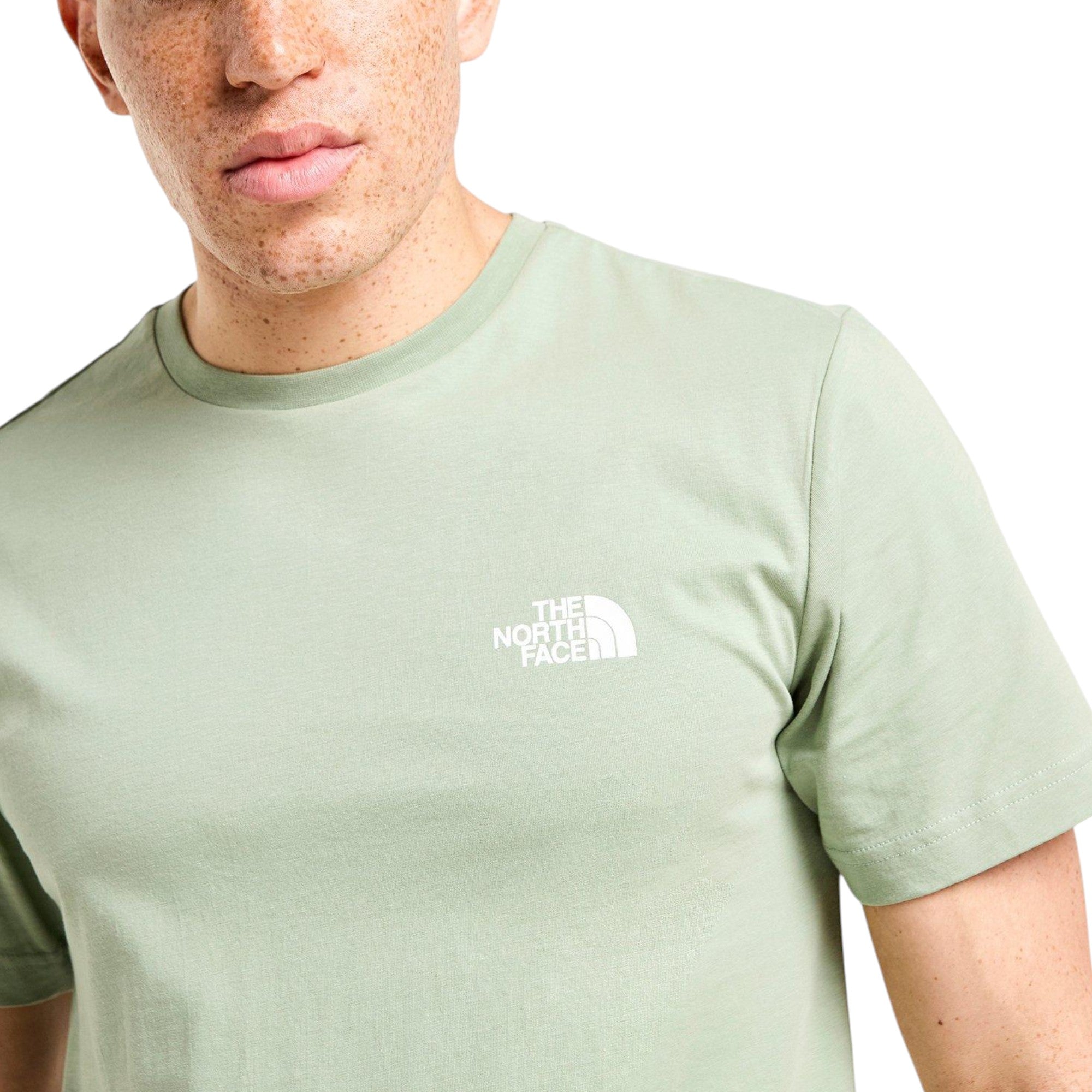 The North Face Mens T Shirts M Energy Globe Crew Neck Short Sleeve Cotton Tee
