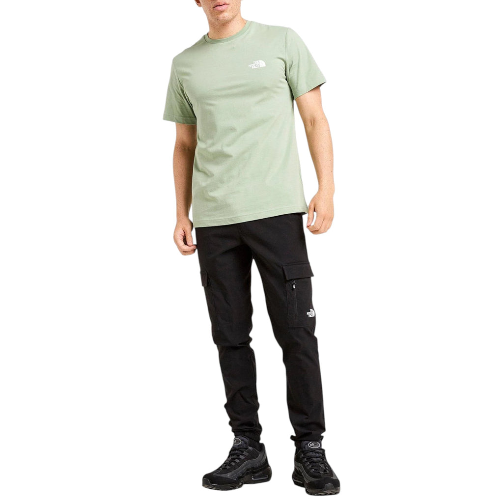 The North Face Mens T Shirts M Energy Globe Crew Neck Short Sleeve Cotton Tee