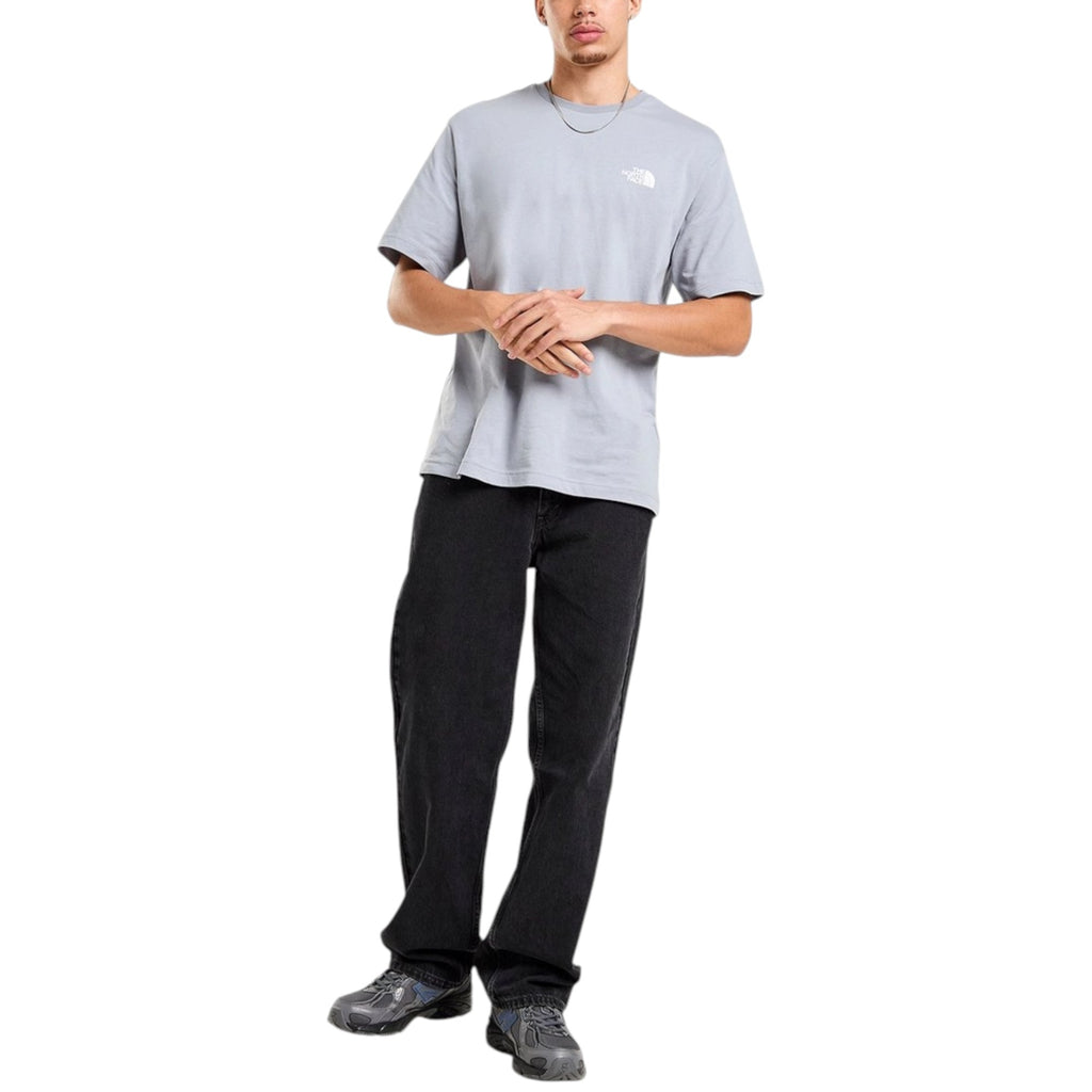 The North Face Mens T Shirts Globe Reload Relaxed Fit Crew Neck Short Sleeve Cotton Tee