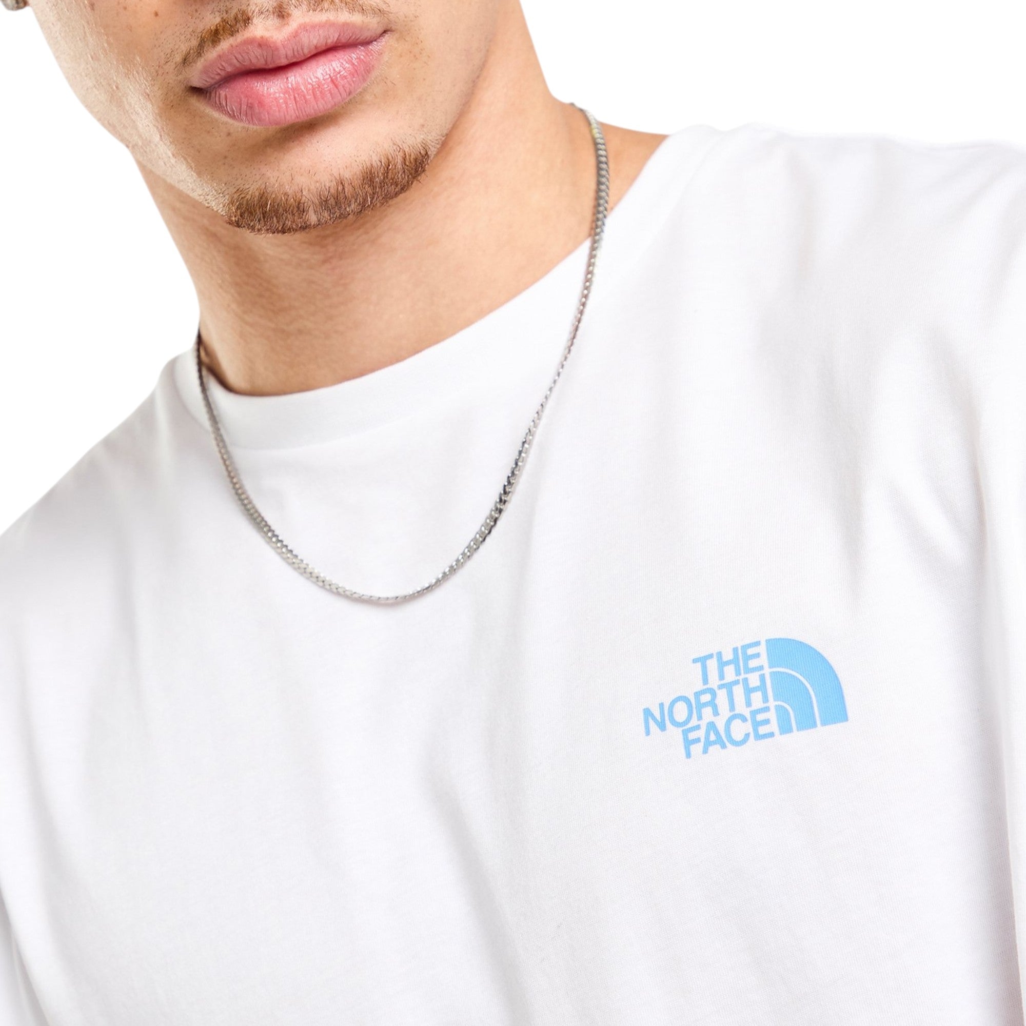 The North Face Mens T Shirts Globe Reload Relaxed Fit Crew Neck Short Sleeve Cotton Tee