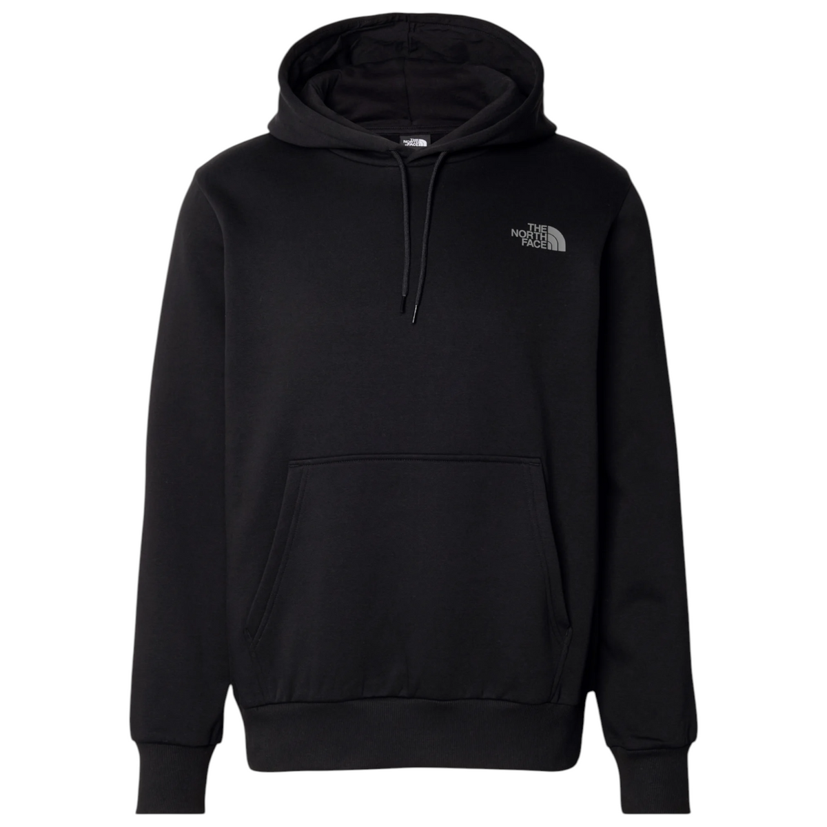 The North Face Hoodie Mens Hood Logo Pullover Casual Hooded Sweatshirt Black