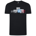 The North Face Mens T Shirts Mountain Front Short Sleeve Graphic Print Cotton Tee