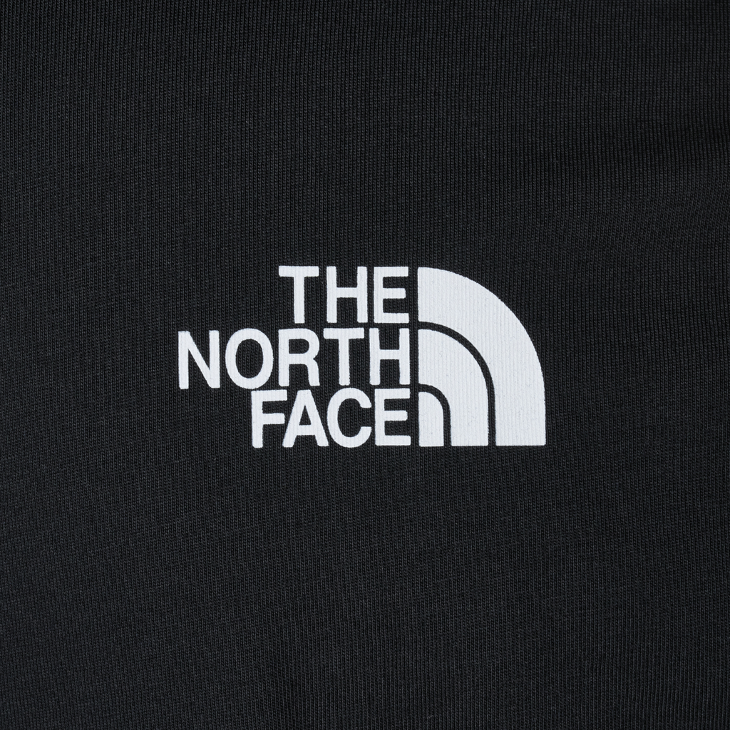 The North Face Mens T Shirts Mountain Front Short Sleeve Graphic Print Cotton Tee
