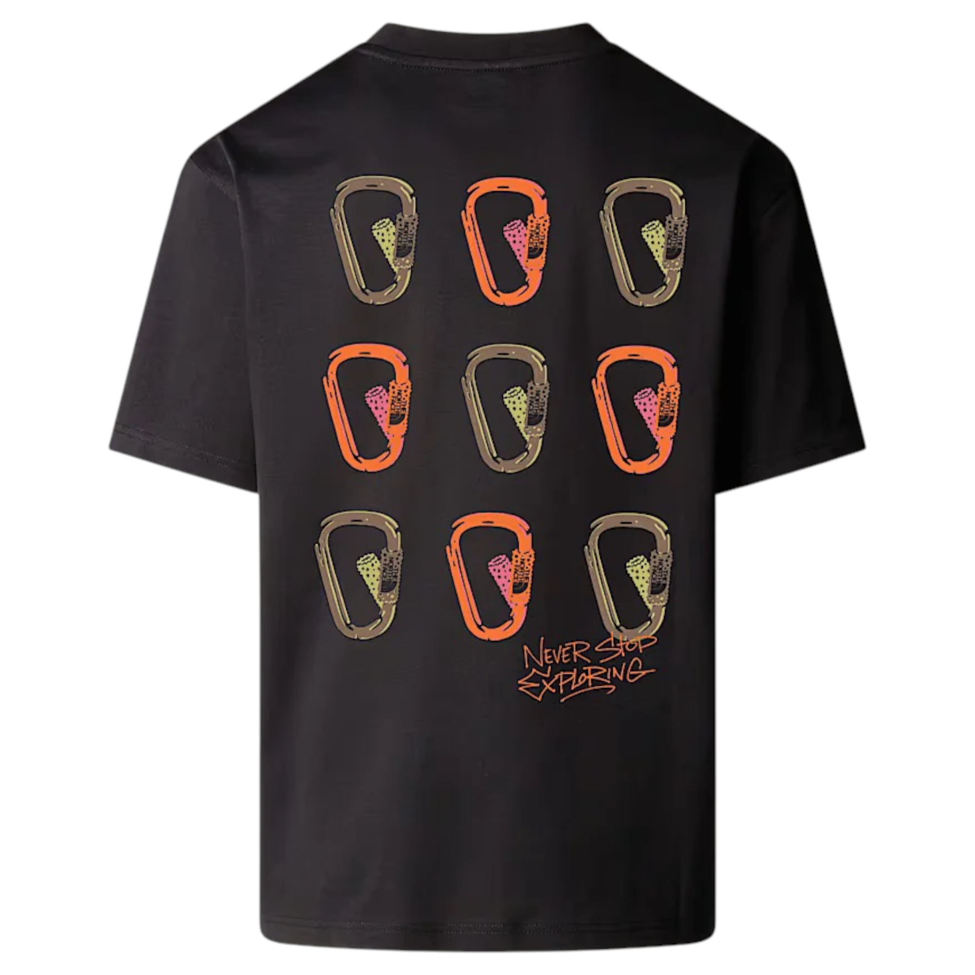 The North Face Mens T Shirts NSE Oversized Crew Neck Short Sleeve Cotton