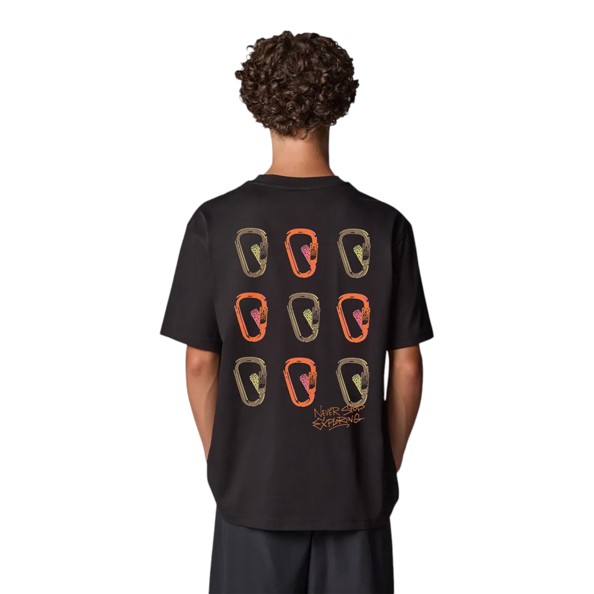 The North Face Mens T Shirts NSE Oversized Crew Neck Short Sleeve Cotton