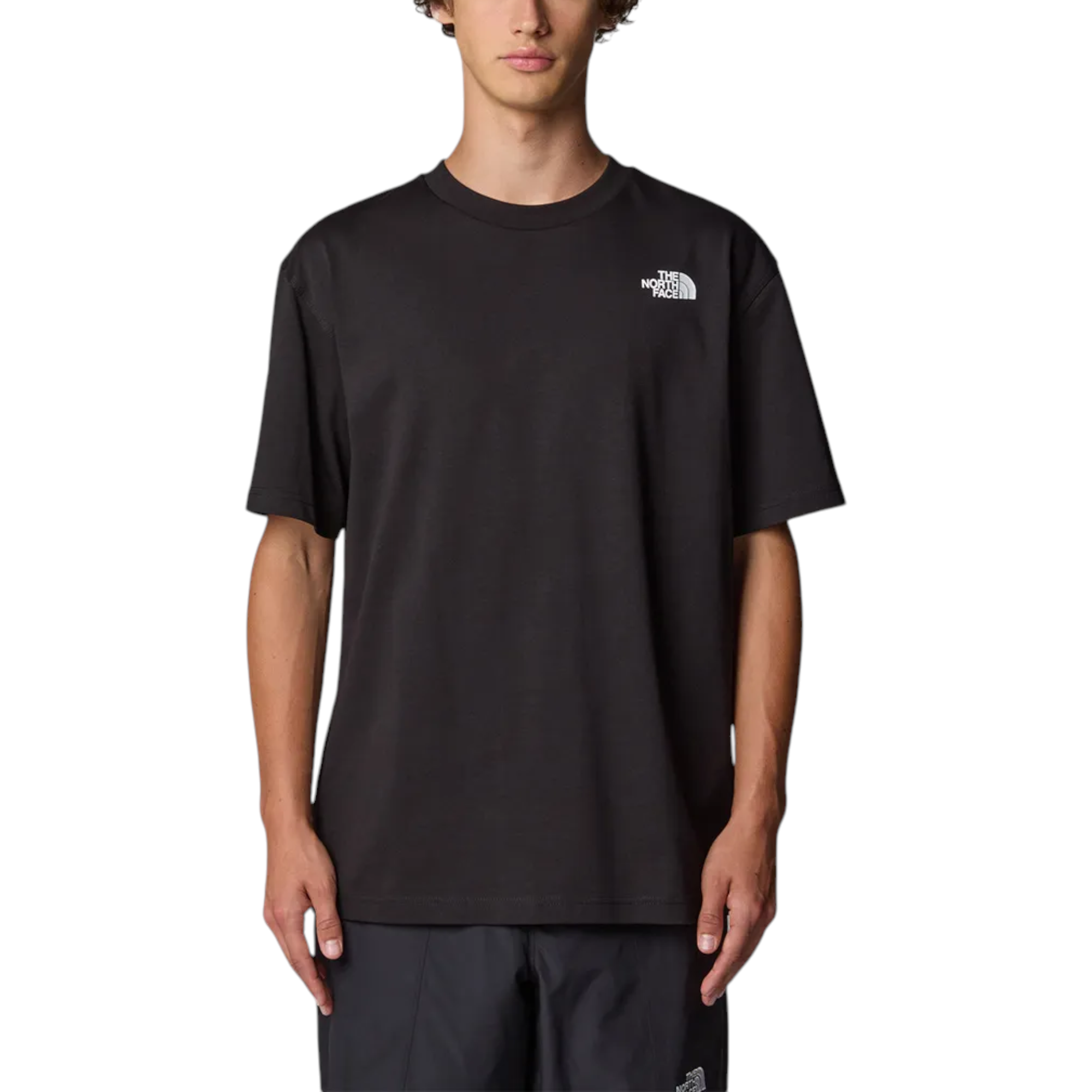 The North Face Mens T Shirts NSE Oversized Crew Neck Short Sleeve Cotton