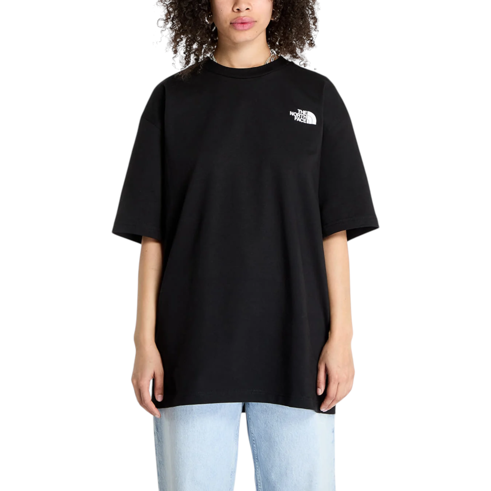 The North Face Mens T Shirts NSE Oversized Crew Neck Short Sleeve Cotton