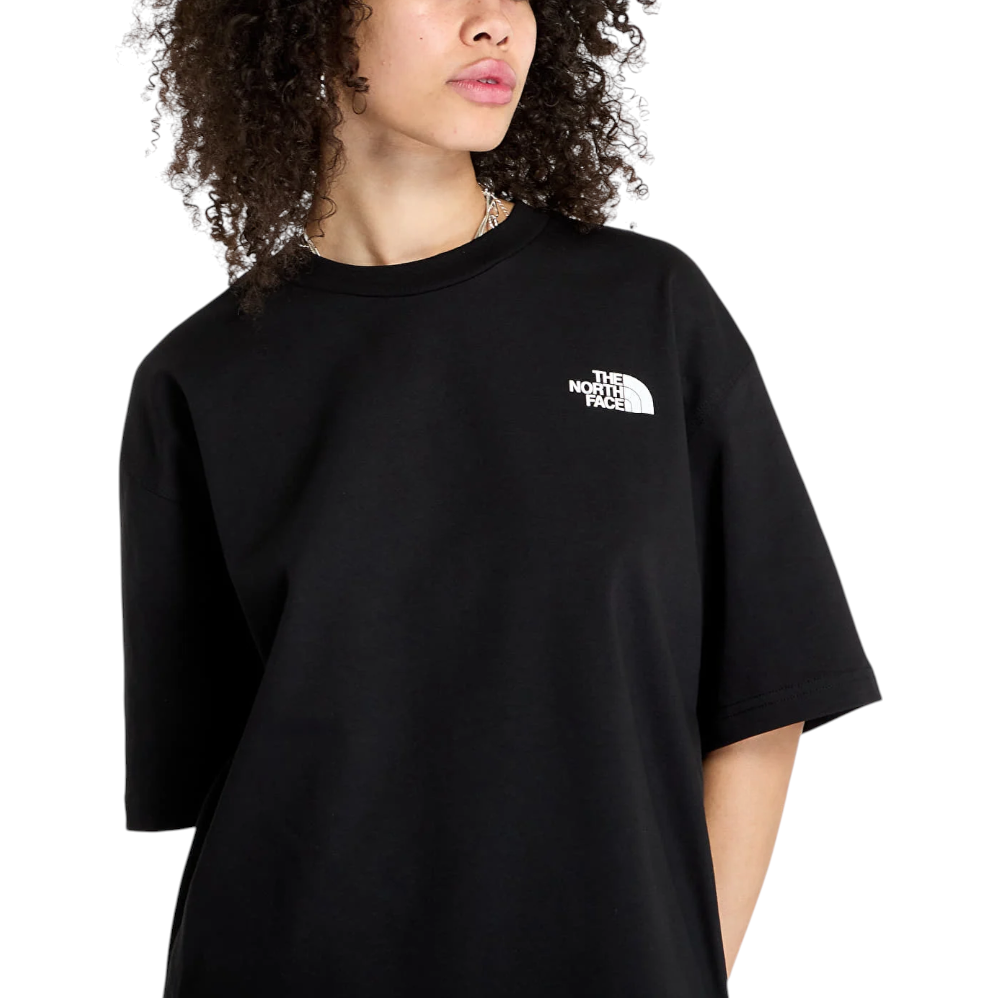 The North Face Mens T Shirts NSE Oversized Crew Neck Short Sleeve Cotton