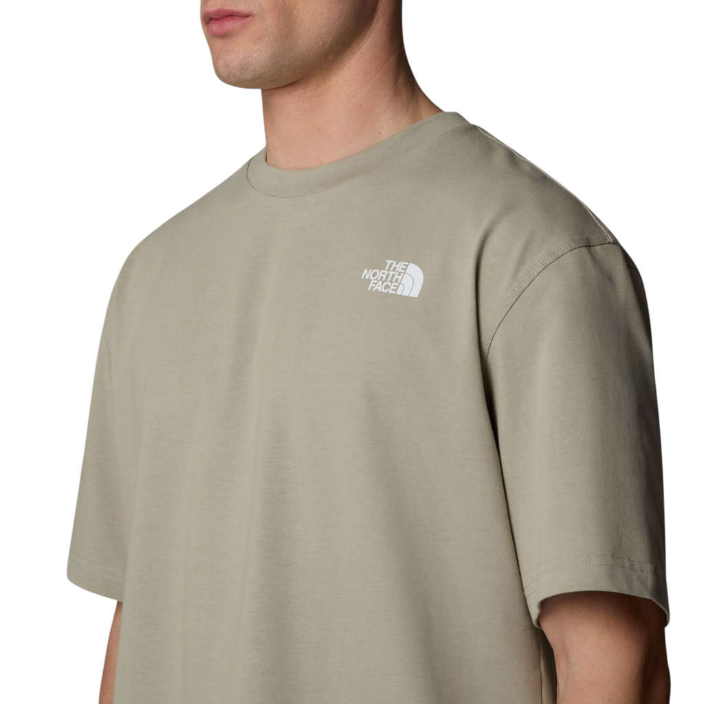 The North Face Mens T Shirts NSE Oversized Crew Neck Short Sleeve Cotton