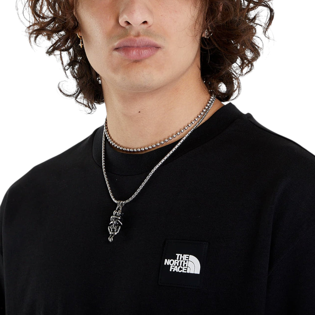 The North Face Mens T Shirts NSE Patch Logo Crew Neck Short Sleeve Cotton Tee