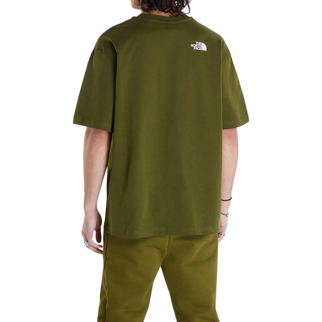 The North Face Mens T Shirts NSE Patch Logo Crew Neck Short Sleeve Cotton Tee