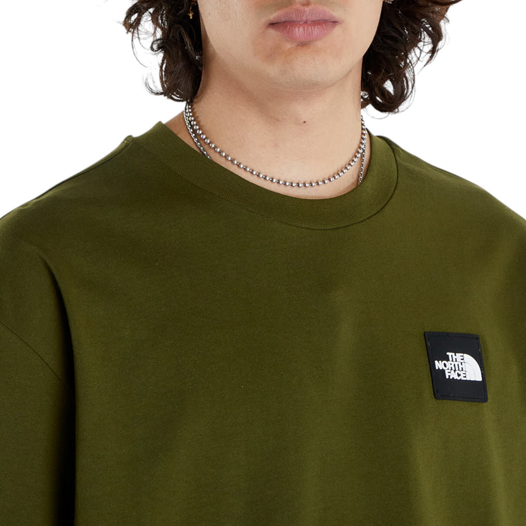 The North Face Mens T Shirts NSE Patch Logo Crew Neck Short Sleeve Cotton Tee