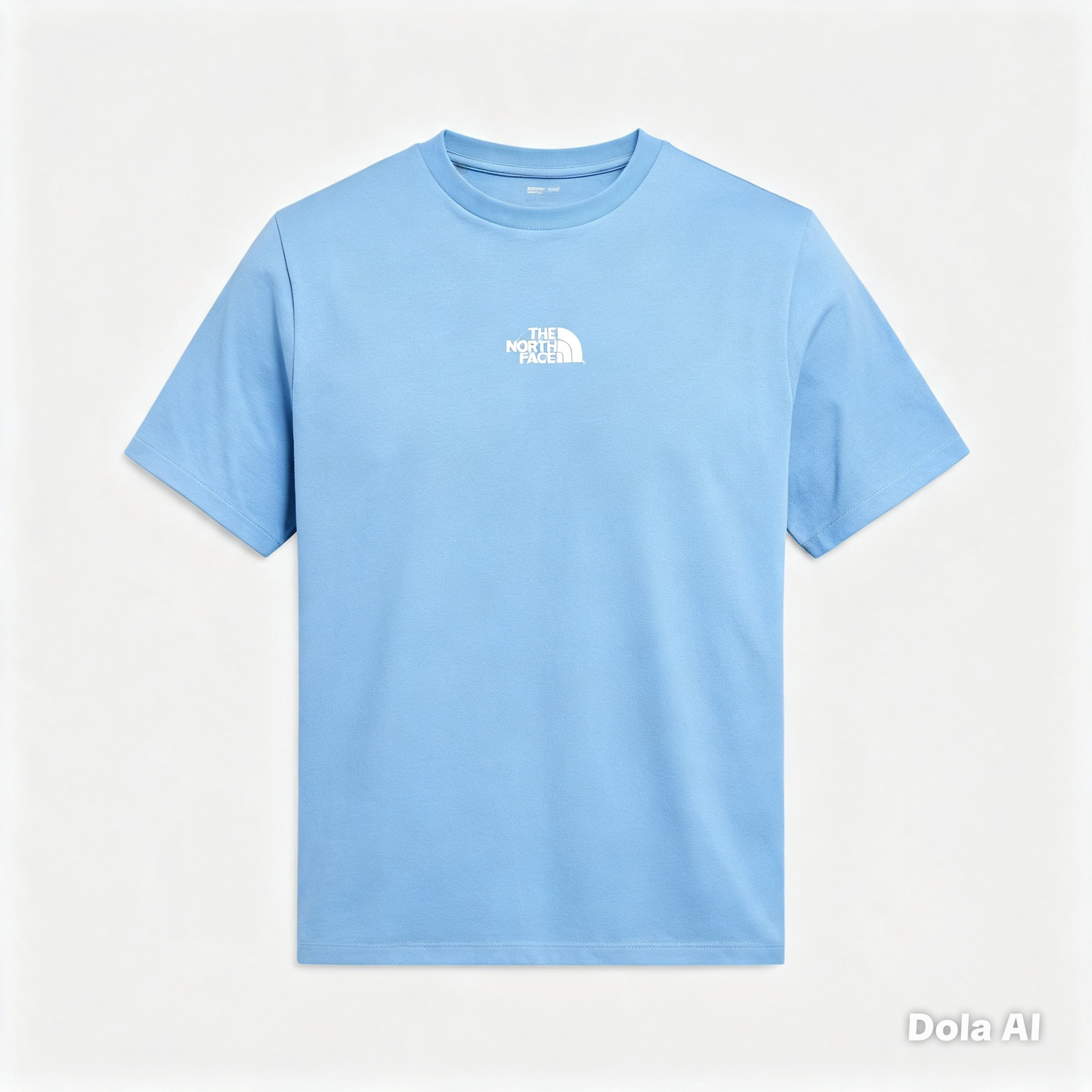 The North Face Mens T Shirt Centre Logo Crew Neck Short Sleeve Cotton Summer Tee