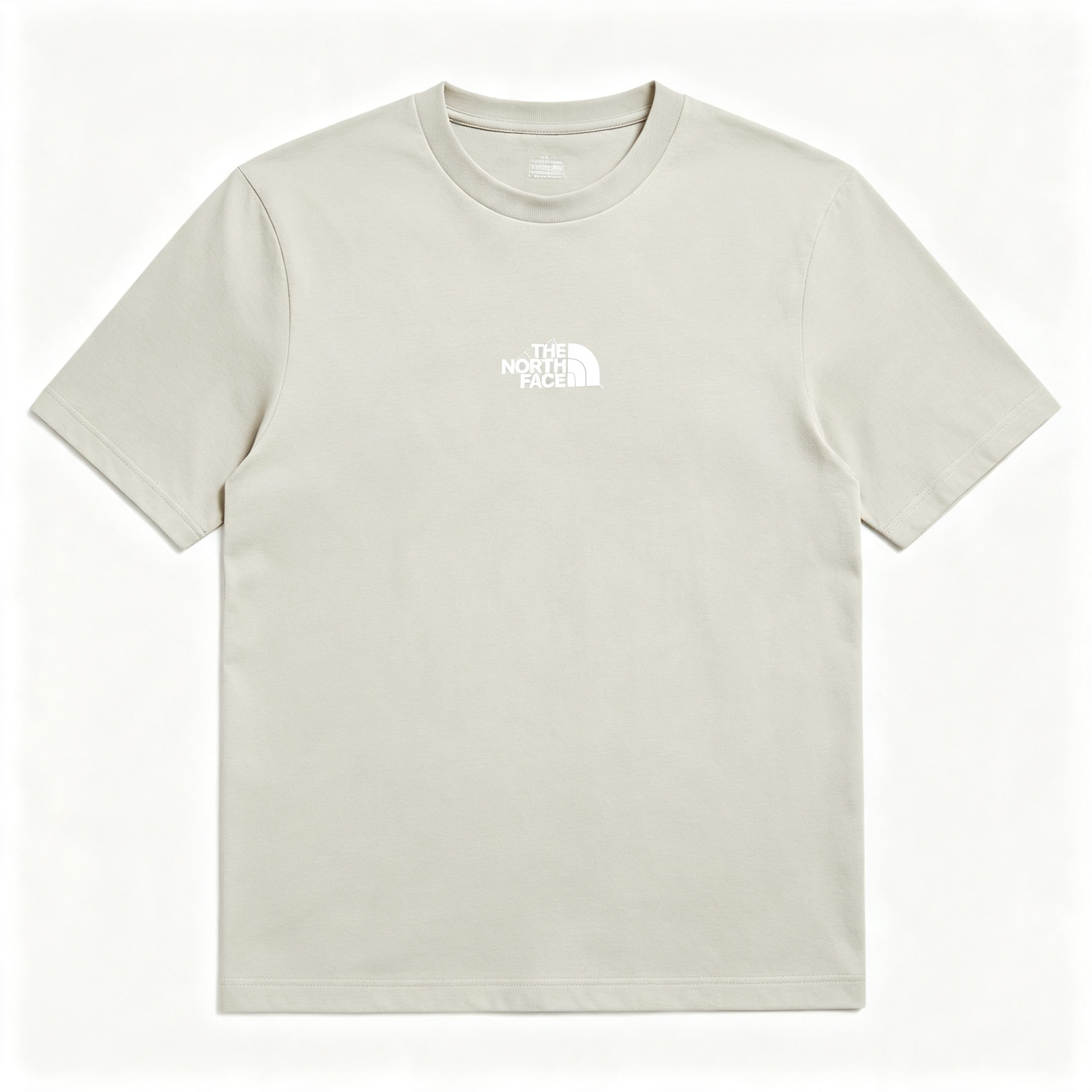 The North Face Mens T Shirt Centre Logo Crew Neck Short Sleeve Cotton Summer Tee
