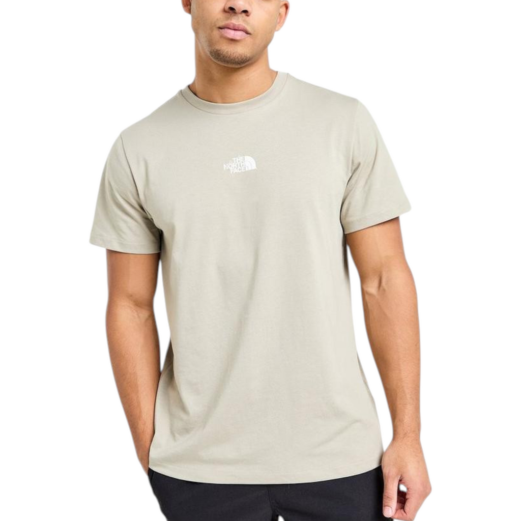 The North Face Mens T Shirt Centre Logo Crew Neck Short Sleeve Cotton Summer Tee