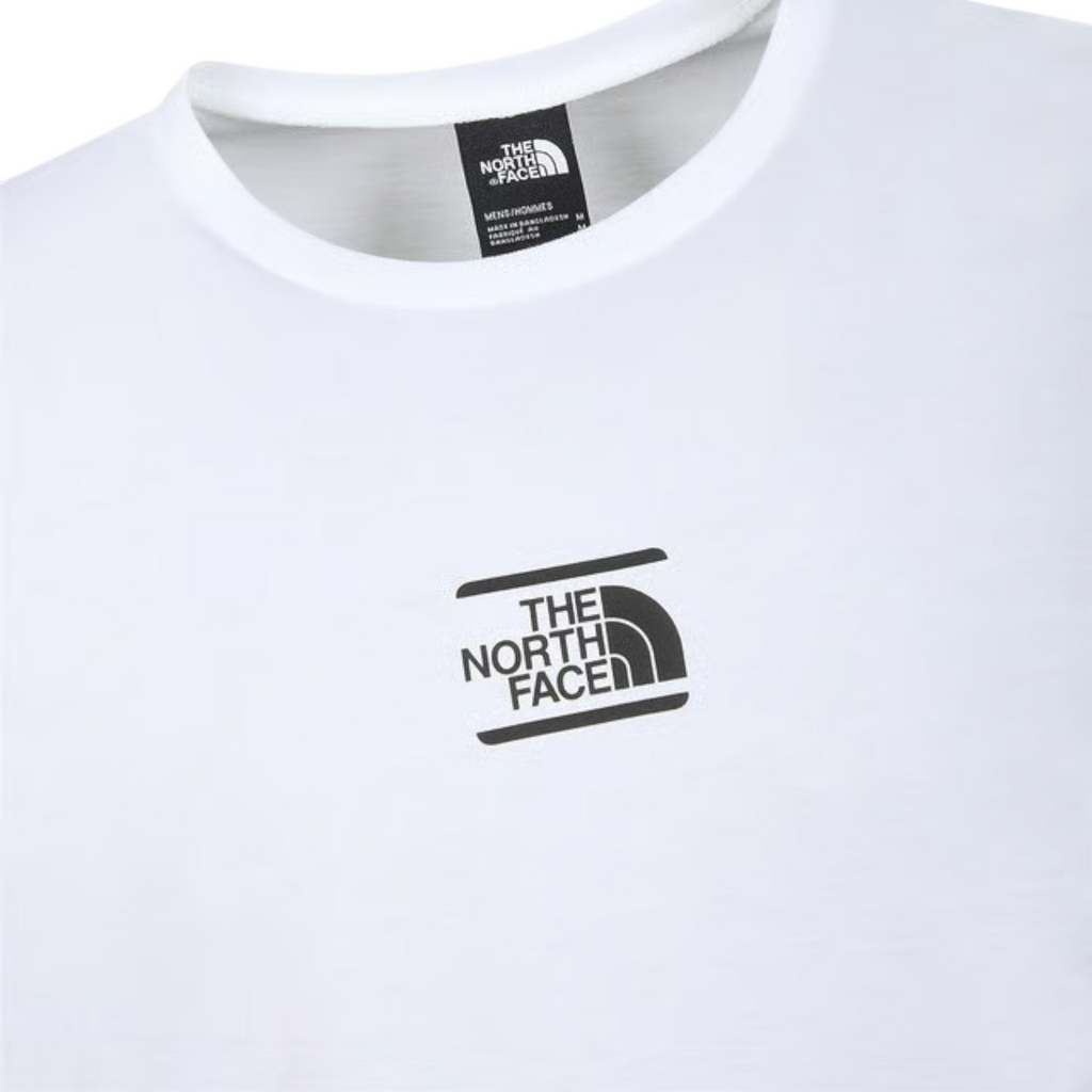 The North Face Mens T Shirt Centre Logo Crew Neck Short Sleeve Cotton Summer Tee