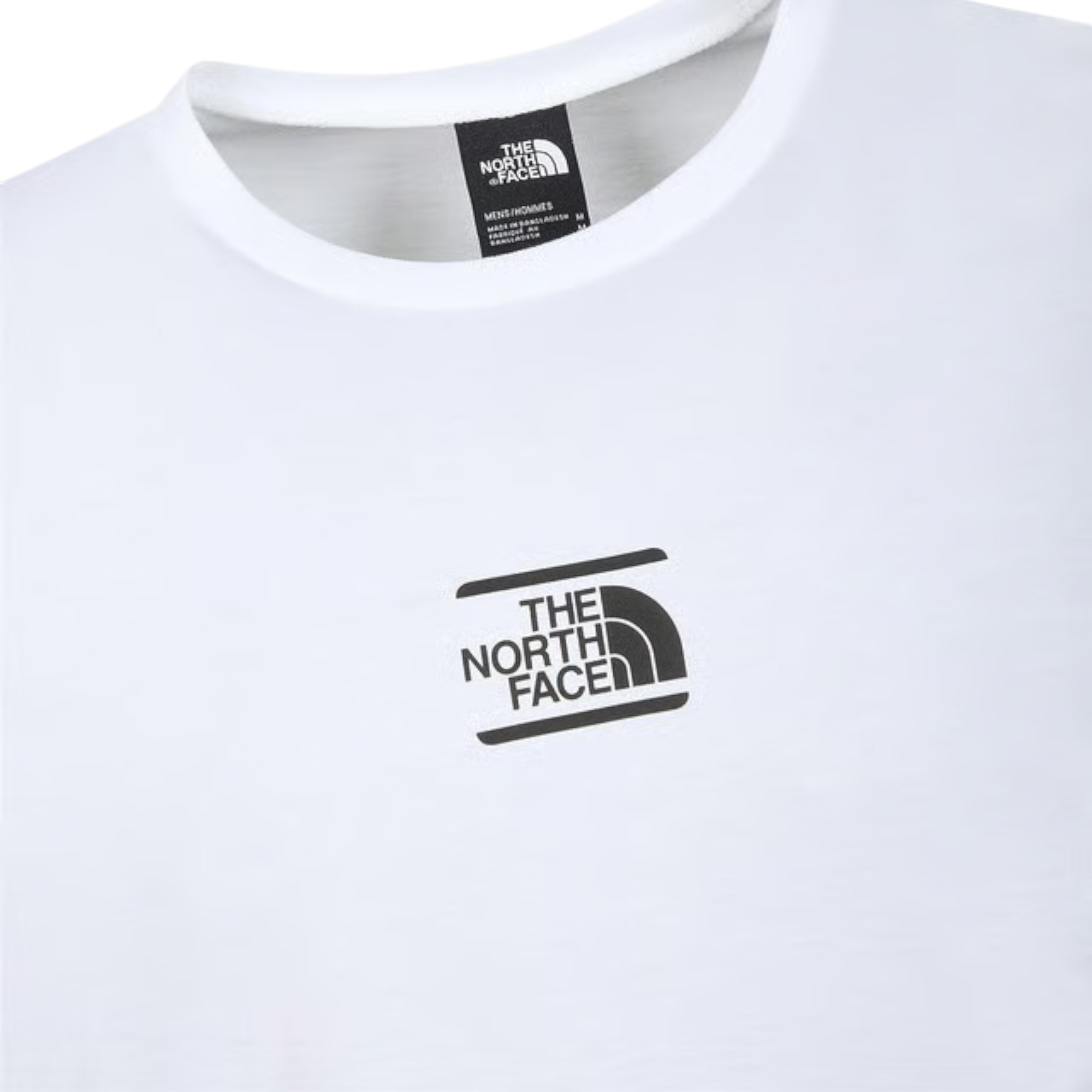 The North Face Mens T Shirt Centre Logo Crew Neck Short Sleeve Cotton Summer Tee