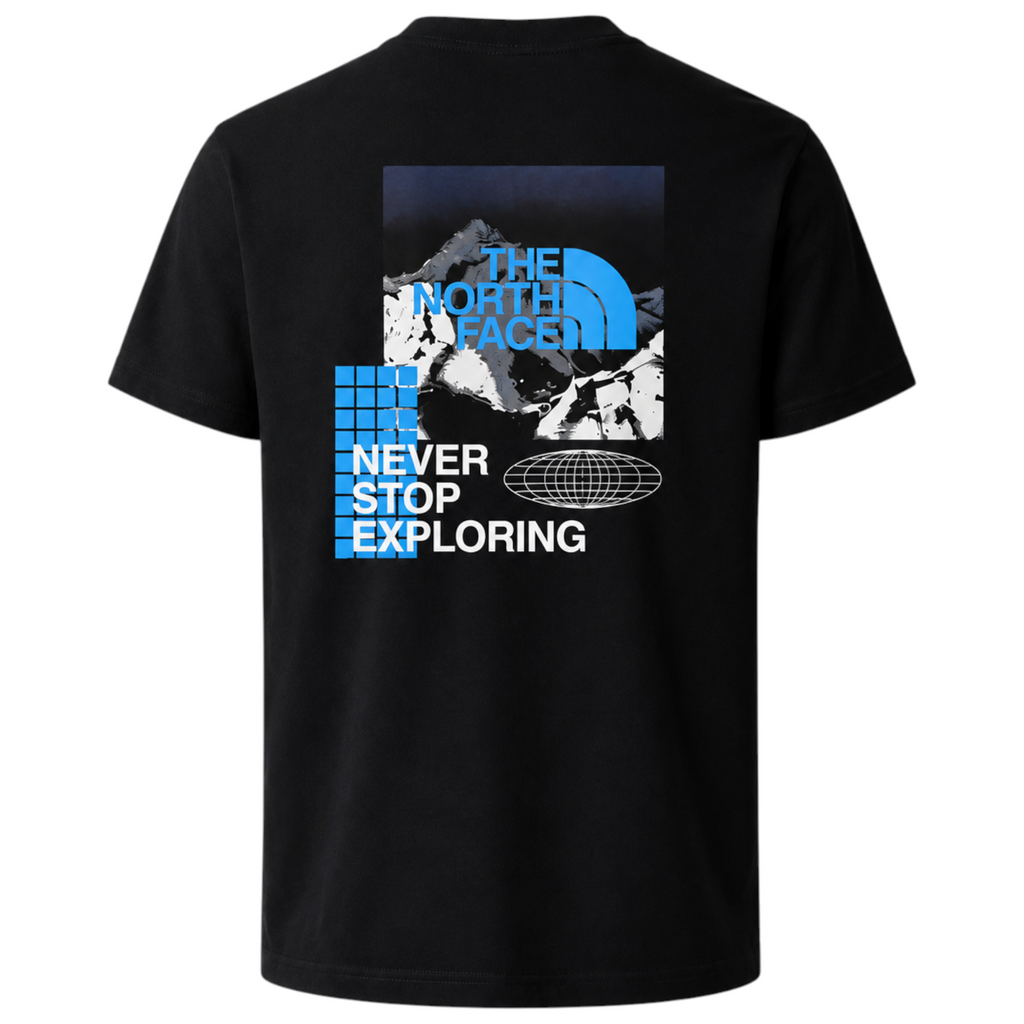 The North Face Mens Energy Graphic T-Shirts Crew Neck Short Sleeve Soft Cotton Tee