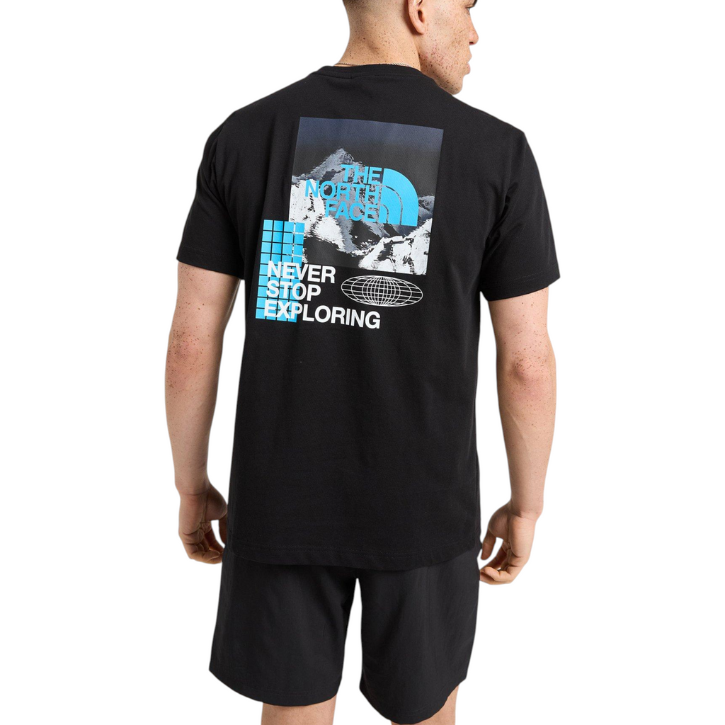 The North Face Mens Energy Graphic T-Shirts Crew Neck Short Sleeve Soft Cotton Tee