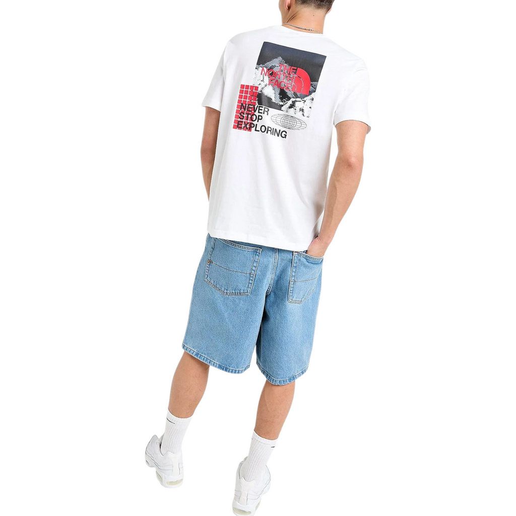 The North Face Mens Energy Graphic T-Shirts Crew Neck Short Sleeve Soft Cotton Tee